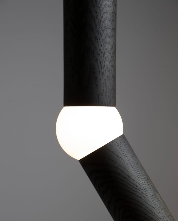 Lampe sur pied Lightbone 124,3 cm - Chêne noir - Oblure