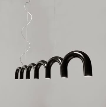 Pendule Arch 125,6 cm - Noir - Oblure