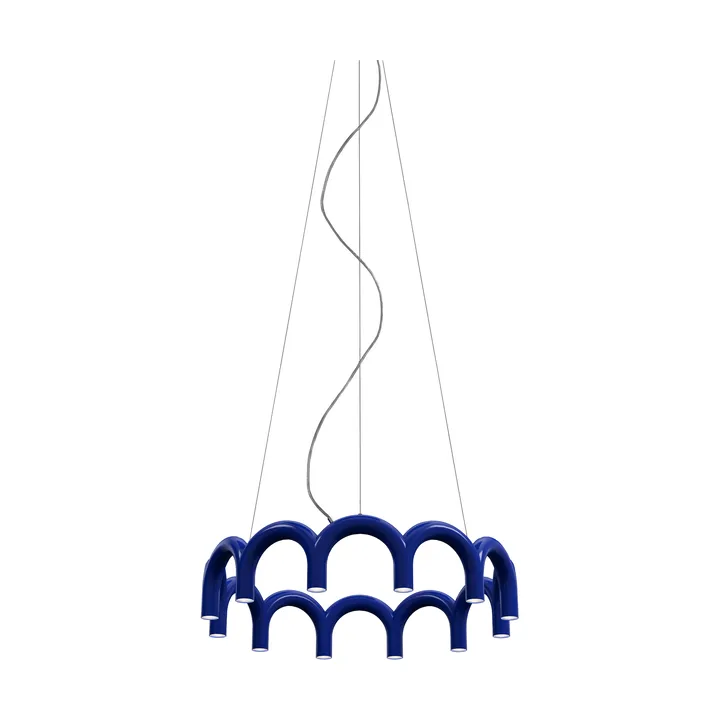 Suspension Arch Circle - Blue, Ø98 cm - Oblure