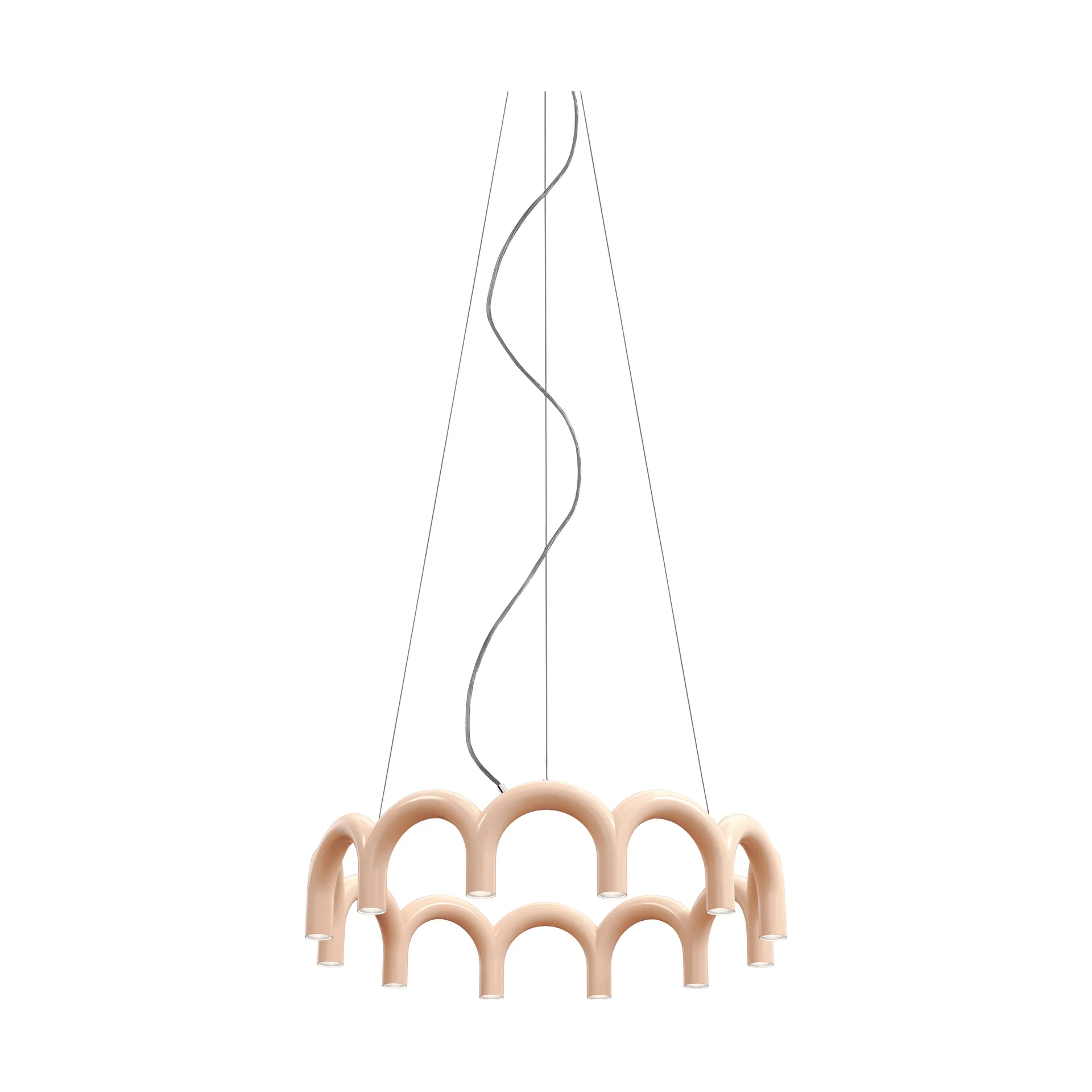 Oblure Suspension Arch Circle Nude, Ø98 cm Oblure Suspension Arch Circle Nude, Ø98 cm