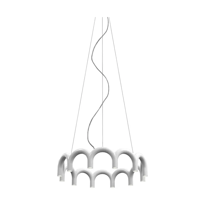 Suspension Arch Circle - White, Ø98 cm - Oblure