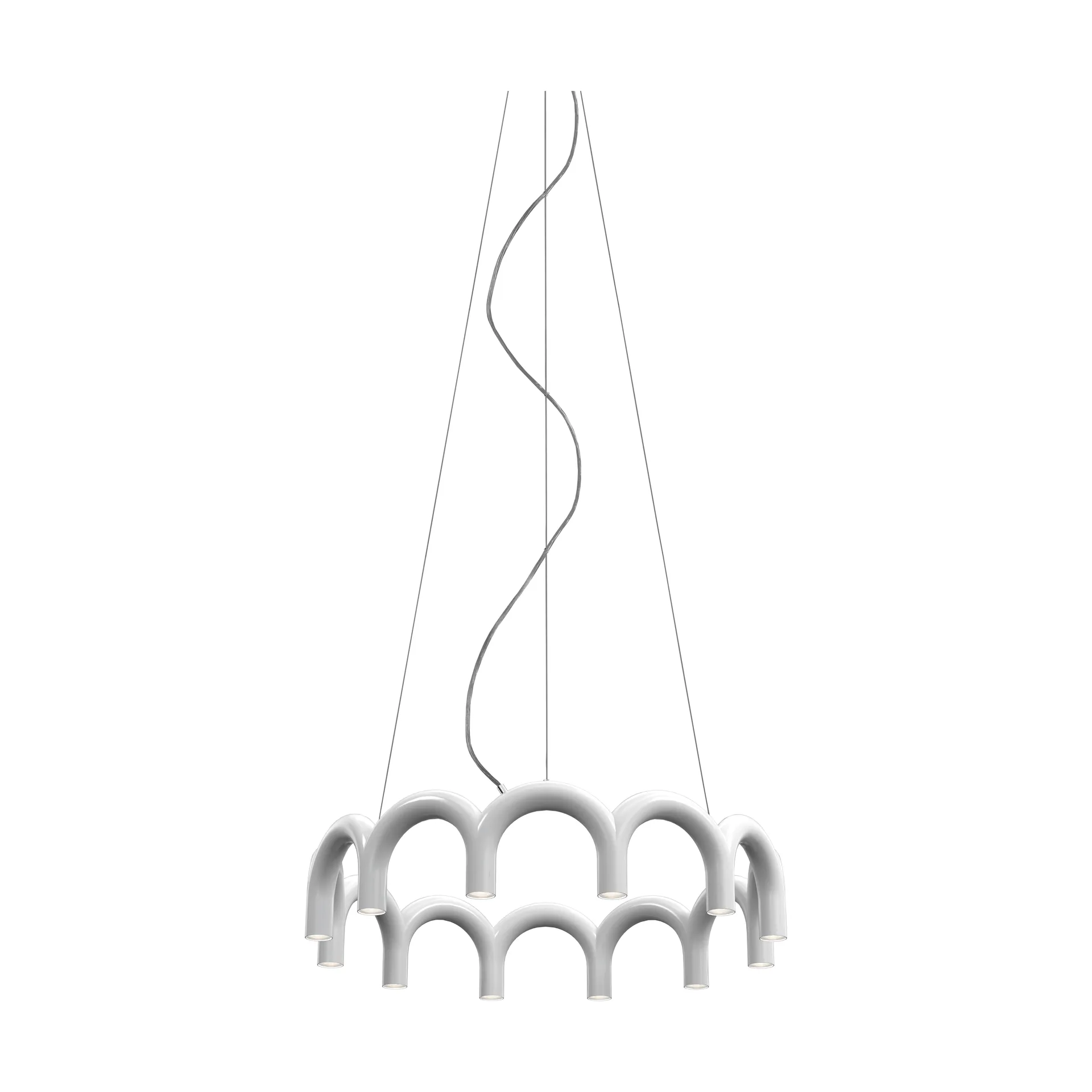 Oblure Suspension Arch Circle White, Ø98 cm Oblure Suspension Arch Circle White, Ø98 cm