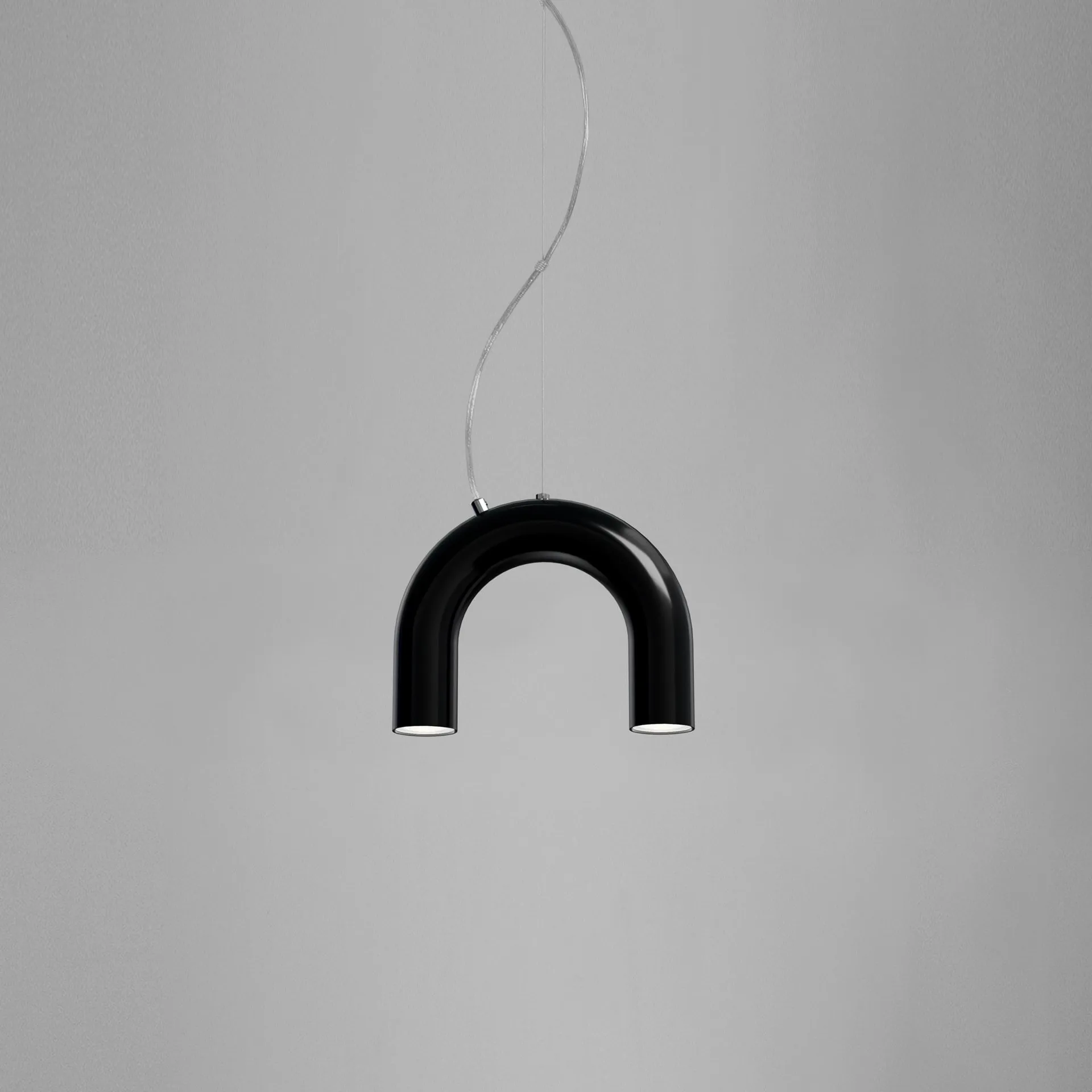 Suspension Arch Single, Black, 25,5 cm Oblure