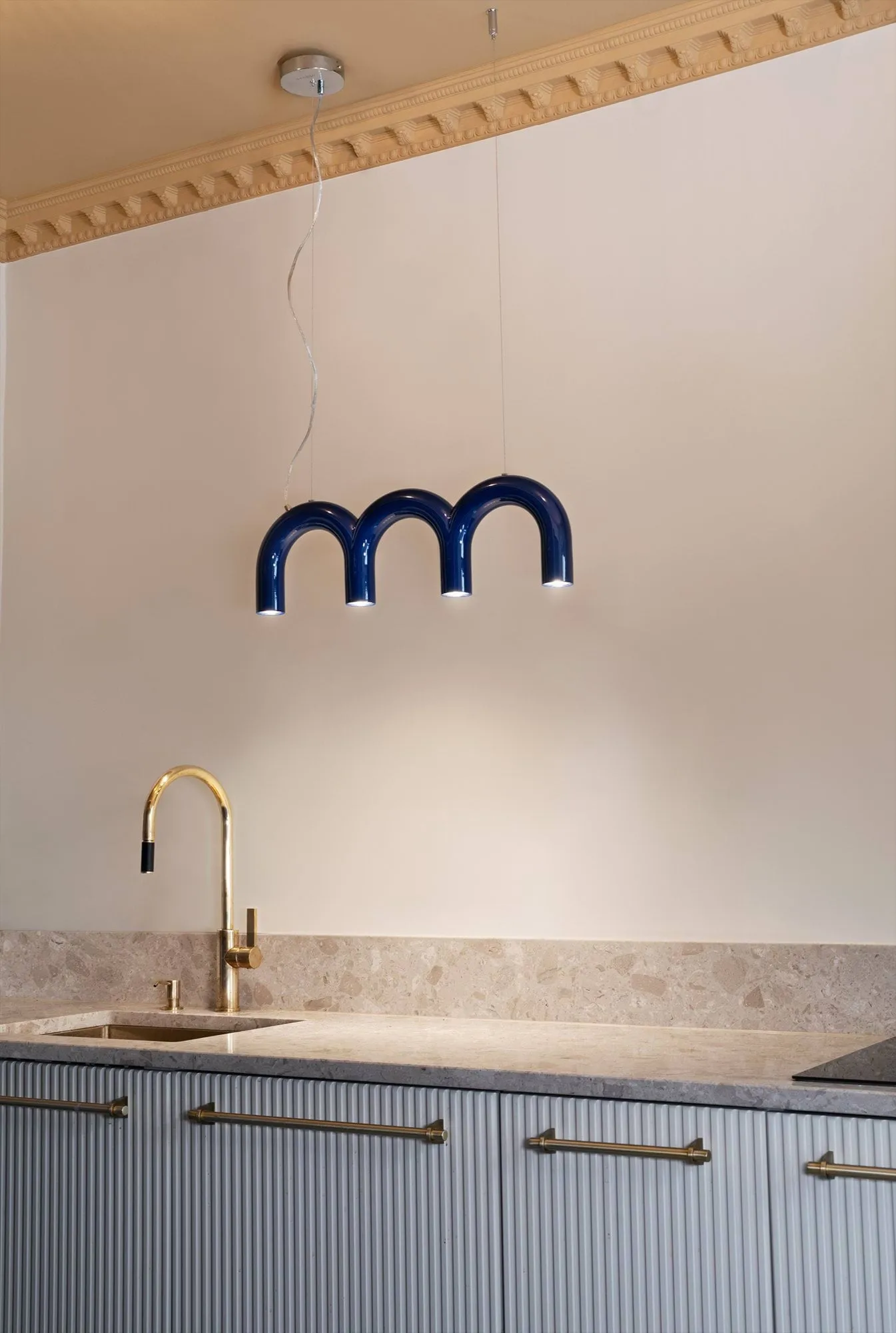 Suspension Arch Triplette, Blue, 65,6 cm Oblure