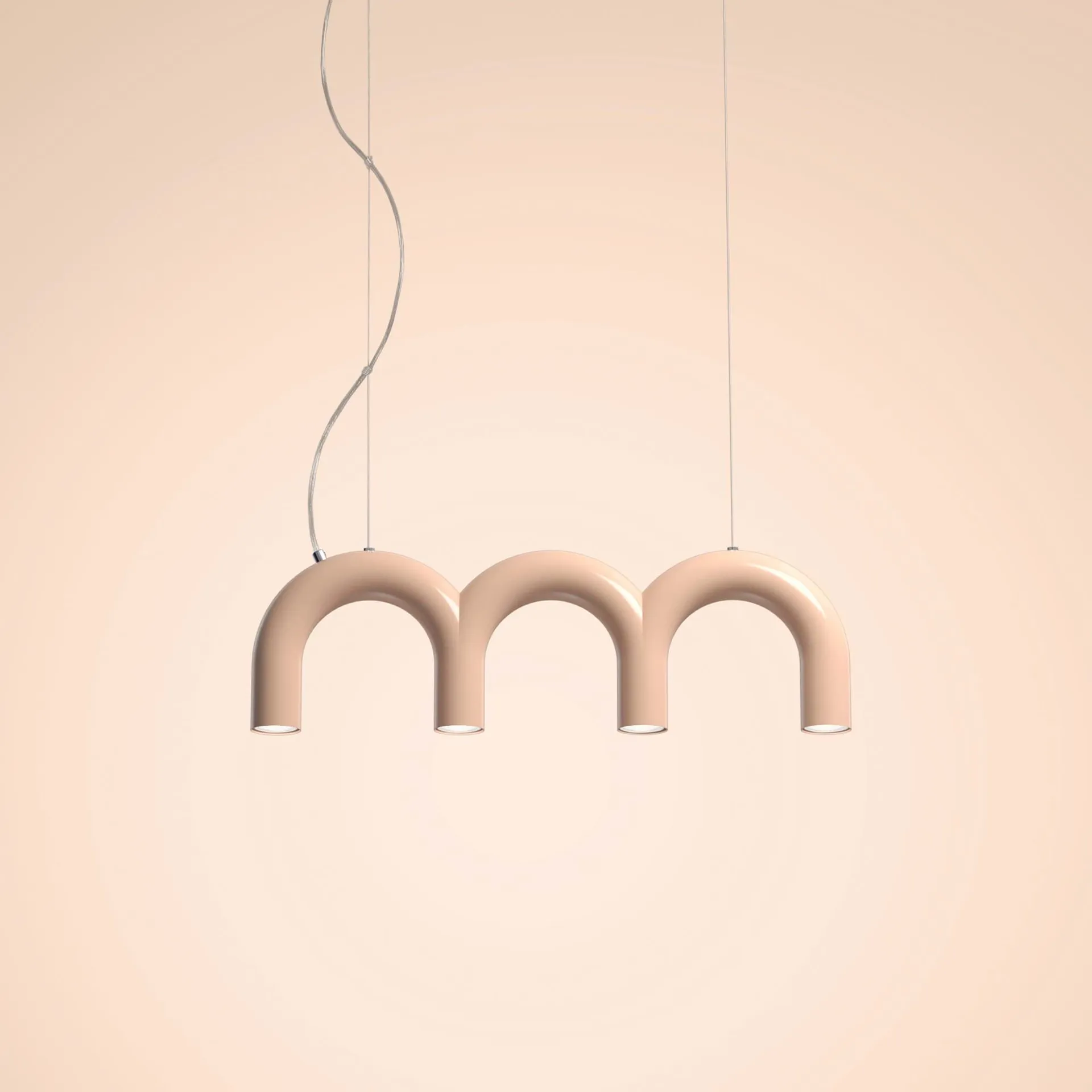 Suspension Arch Triplette, Nude, 65,6 cm Oblure