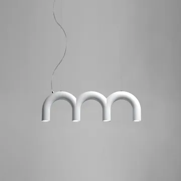 Suspension Arch Triplette - White, 65,6 cm - Oblure