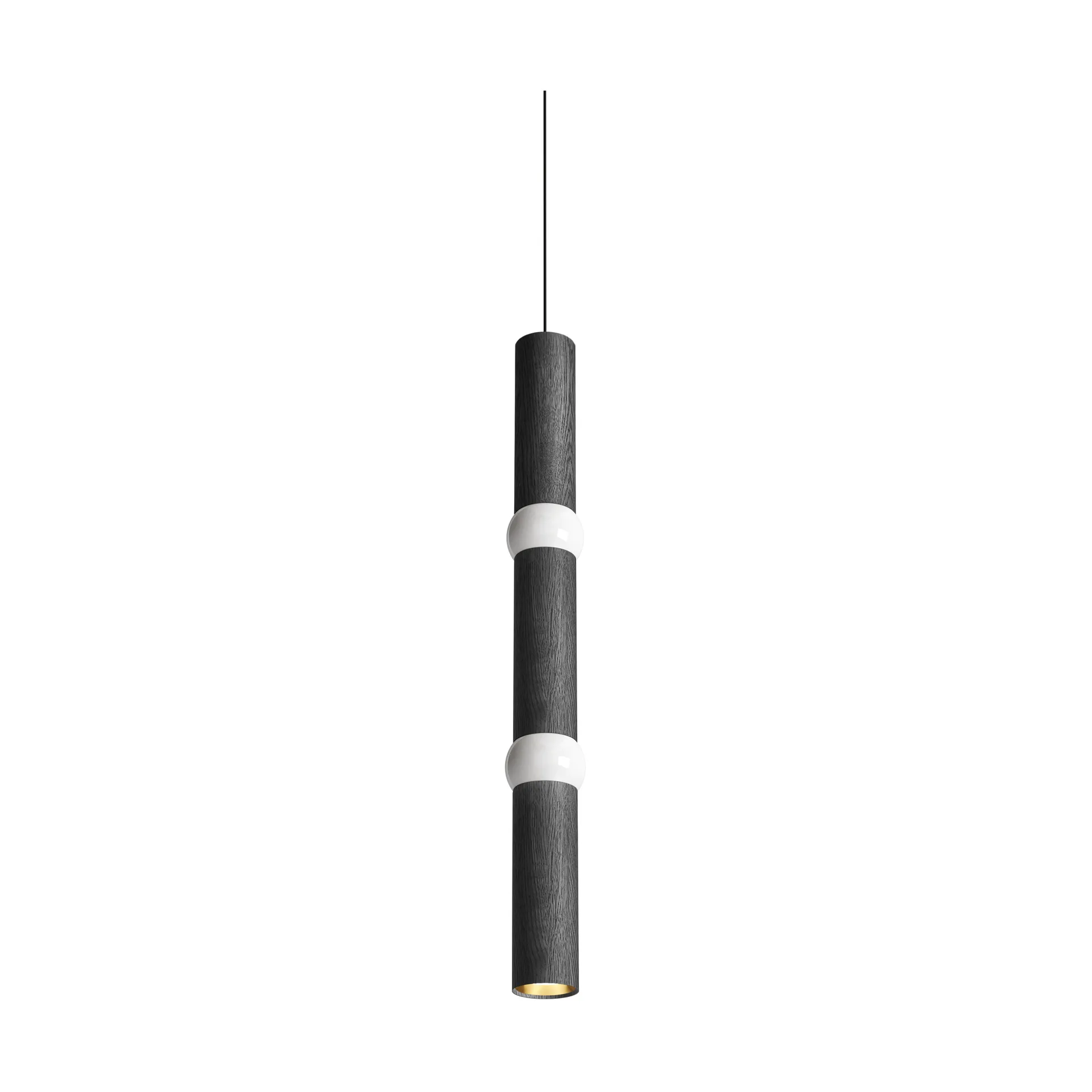 Oblure Suspension Lightbone Large 83,6 cm, black oak Oblure Suspension Lightbone Large 83,6 cm, black oak