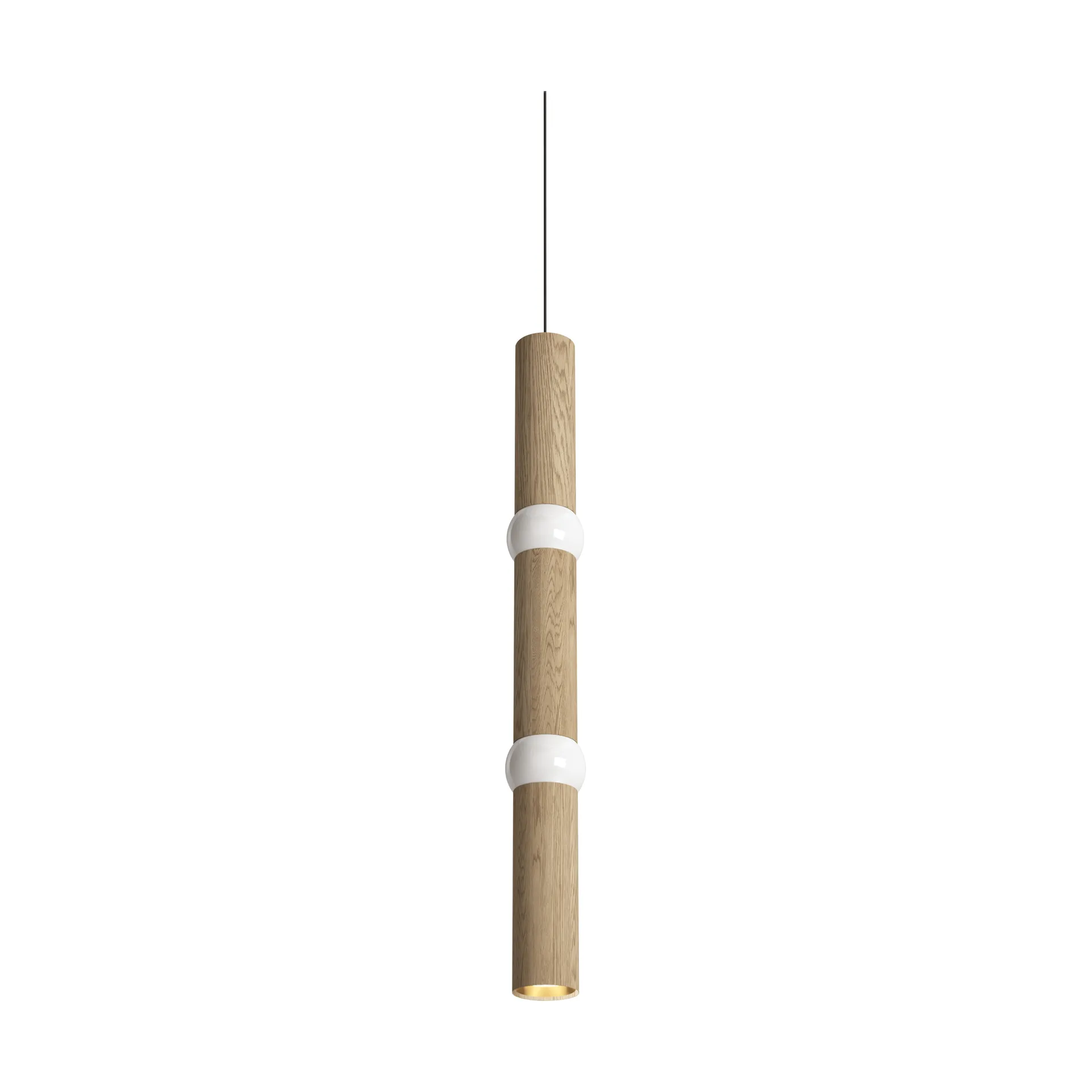 Oblure Suspension Lightbone Large 83,6 cm, natural oak Oblure Suspension Lightbone Large 83,6 cm, natural oak