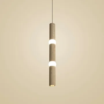 Suspension Lightbone - Large 83,6 cm, natural oak - Oblure