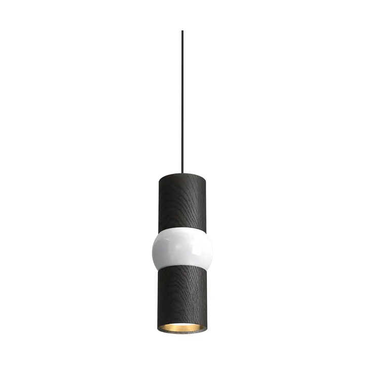 Suspension Lightbone - Small 24 cm, black oak - Oblure