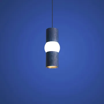 Suspension Lightbone - Small 24 cm, blue oak - Oblure