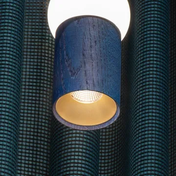 Suspension Lightbone - Small 24 cm, blue oak - Oblure