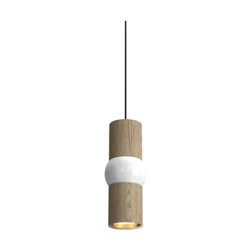 Suspension Lightbone - Small 24 cm, natural oak - Oblure