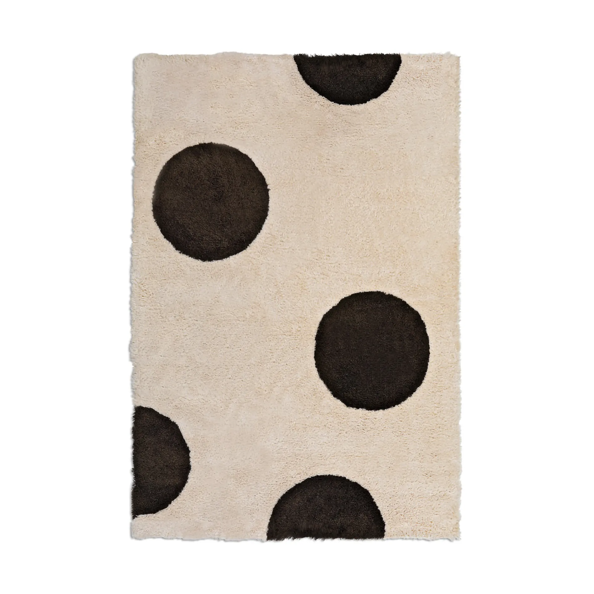 Tapis en laine ODC Dot Big Scale, Beige brown, 300x400 cm Ogeborg