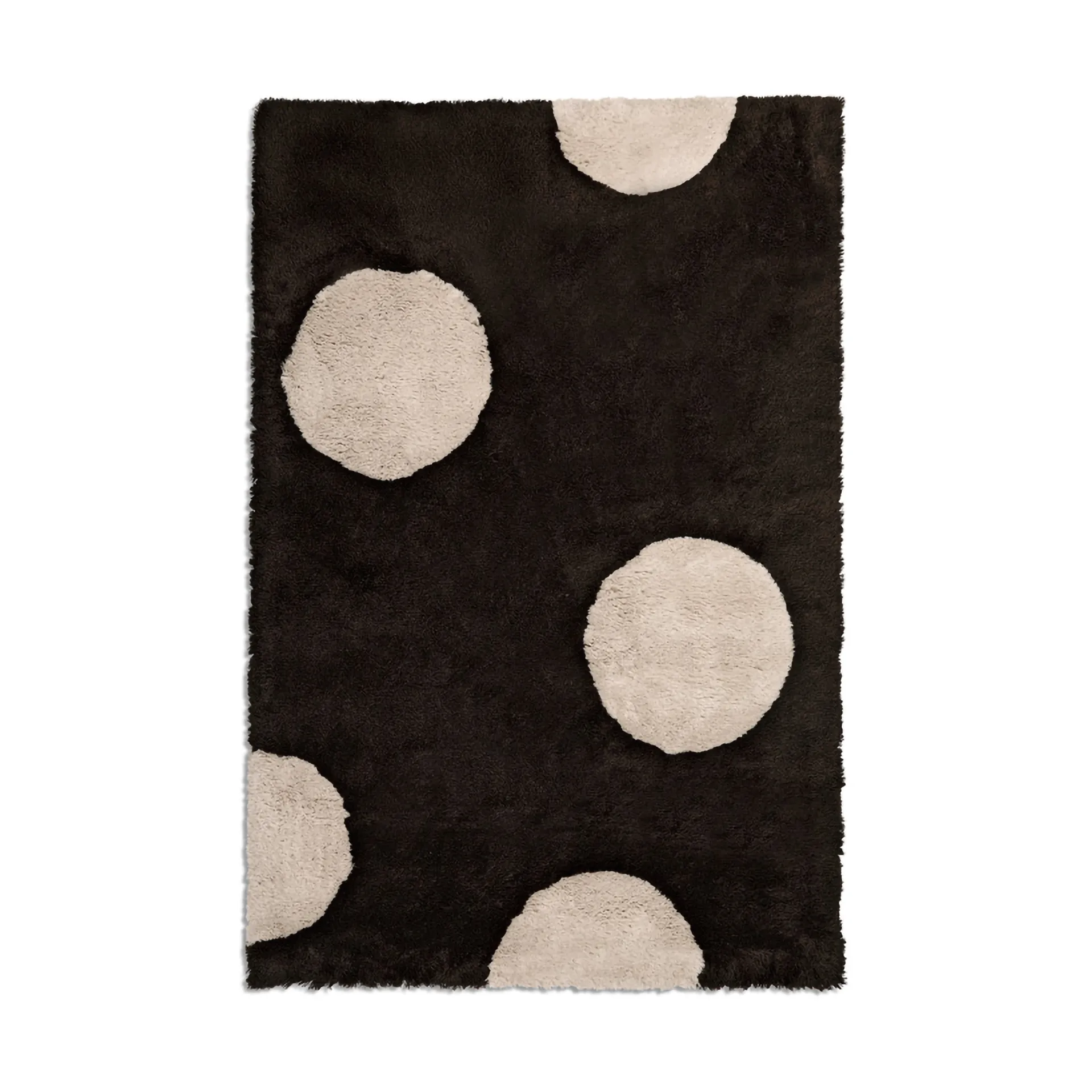 Tapis en laine ODC Dot Big Scale, Brown beige, 170x240 cm Ogeborg