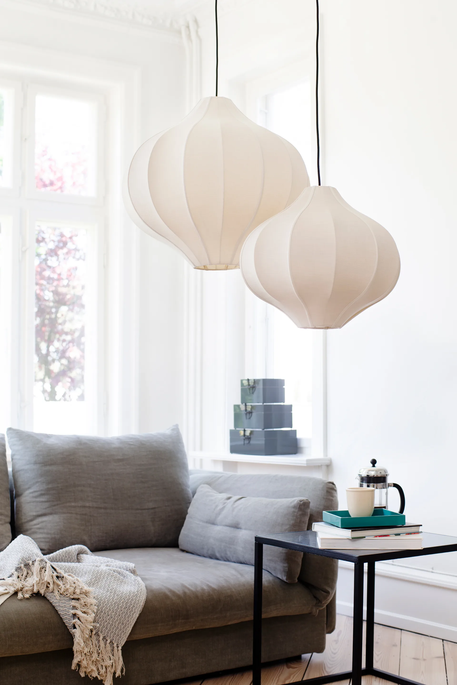 Abat-jour Indochina Classic Onion L, Sand-sand Oi Soi Oi