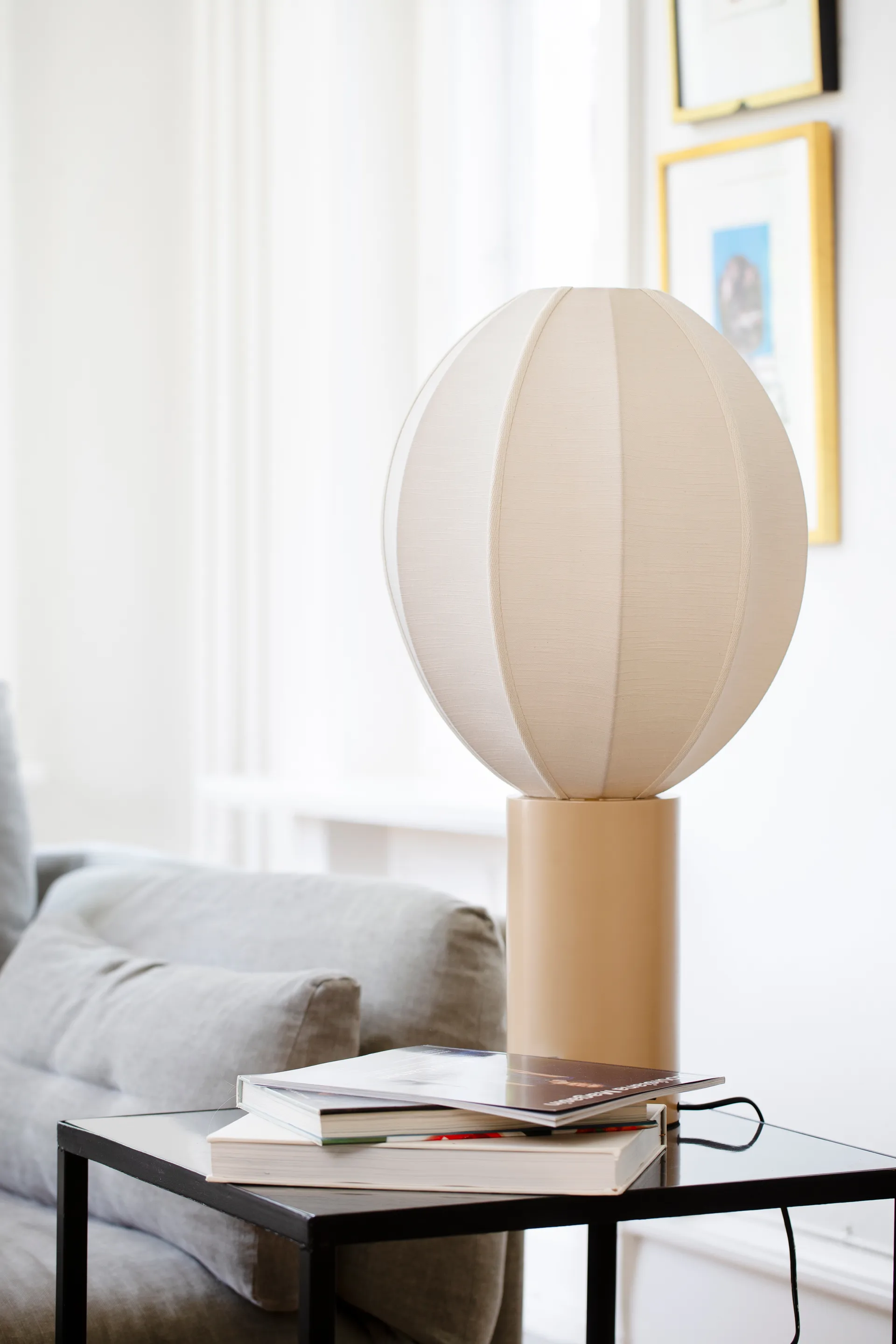 Abat-jour Indochina Classic Oval S, Sand-sand Oi Soi Oi