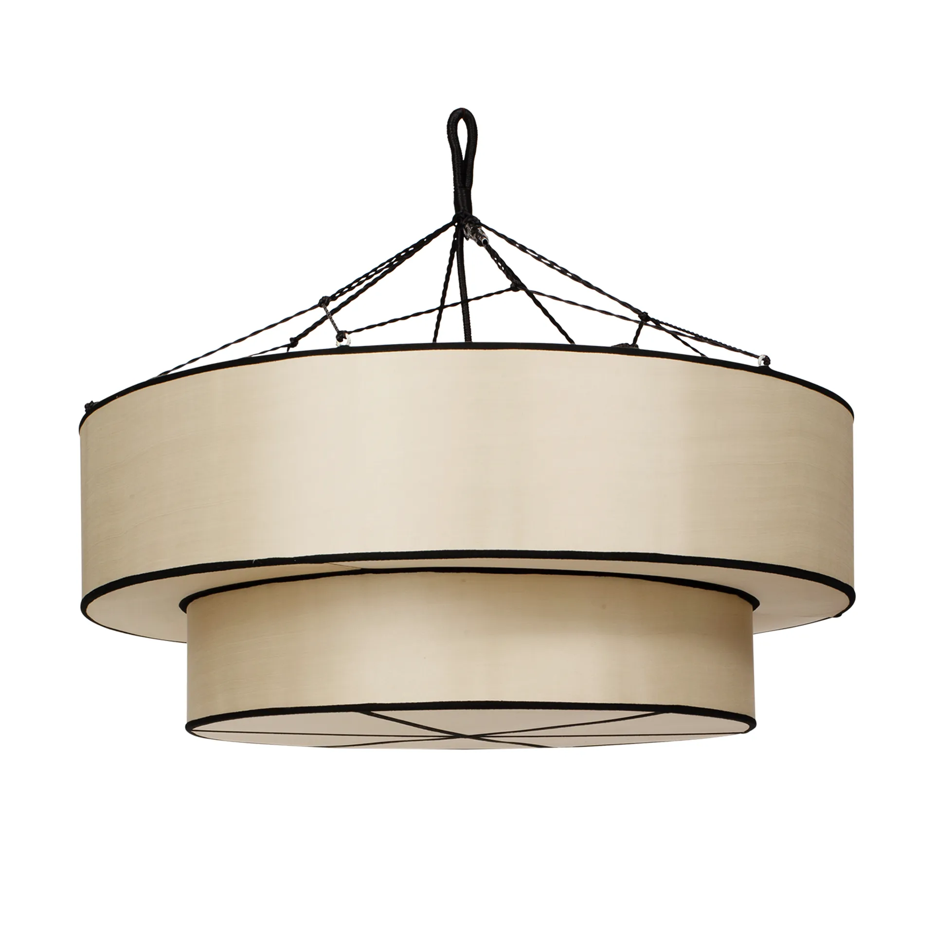 Abat-jour Indochina Classic Tophat , Kit-black Oi Soi Oi