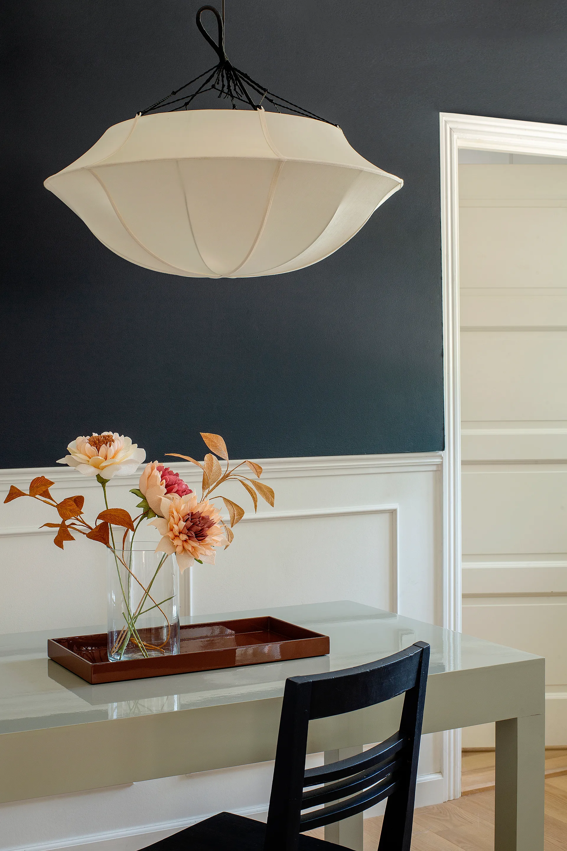 Lampe à suspension Indochina Classic Umbrella, Offwhite Oi Soi Oi