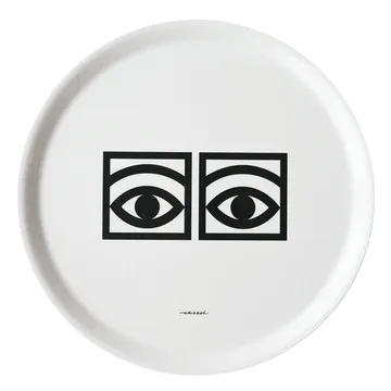 Plateau Ögon Ø38cm - Blanc - Olle Eksell