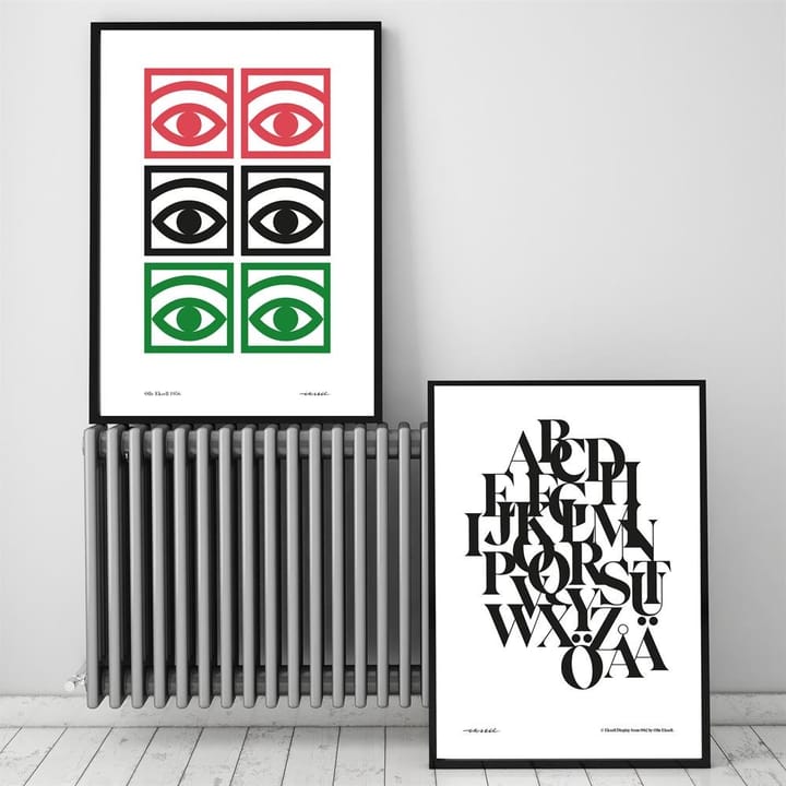 Poster coloré Ögon , 50x70 cm Olle Eksell