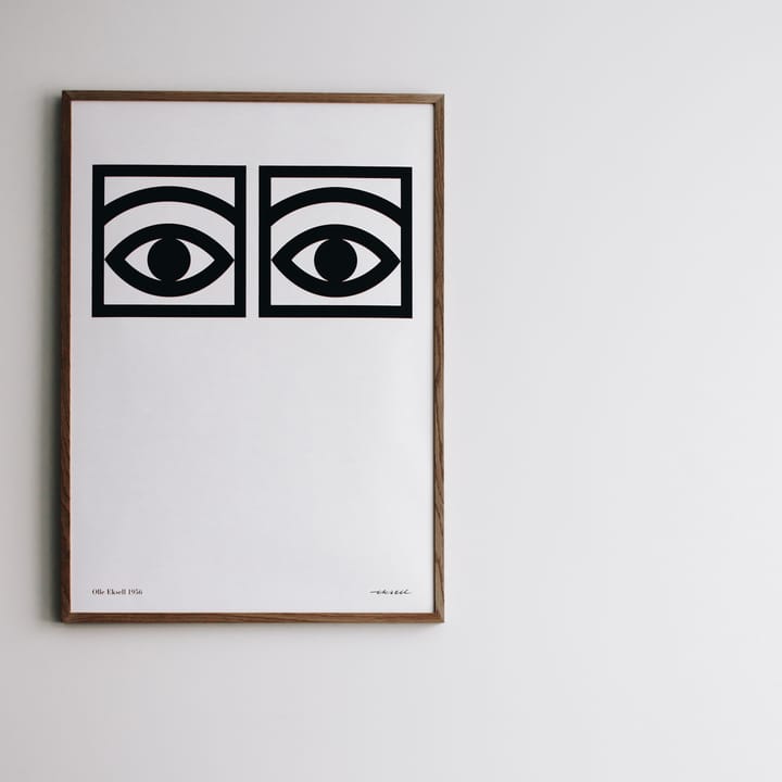 Poster un oeil Ögon , 50x70 cm Olle Eksell