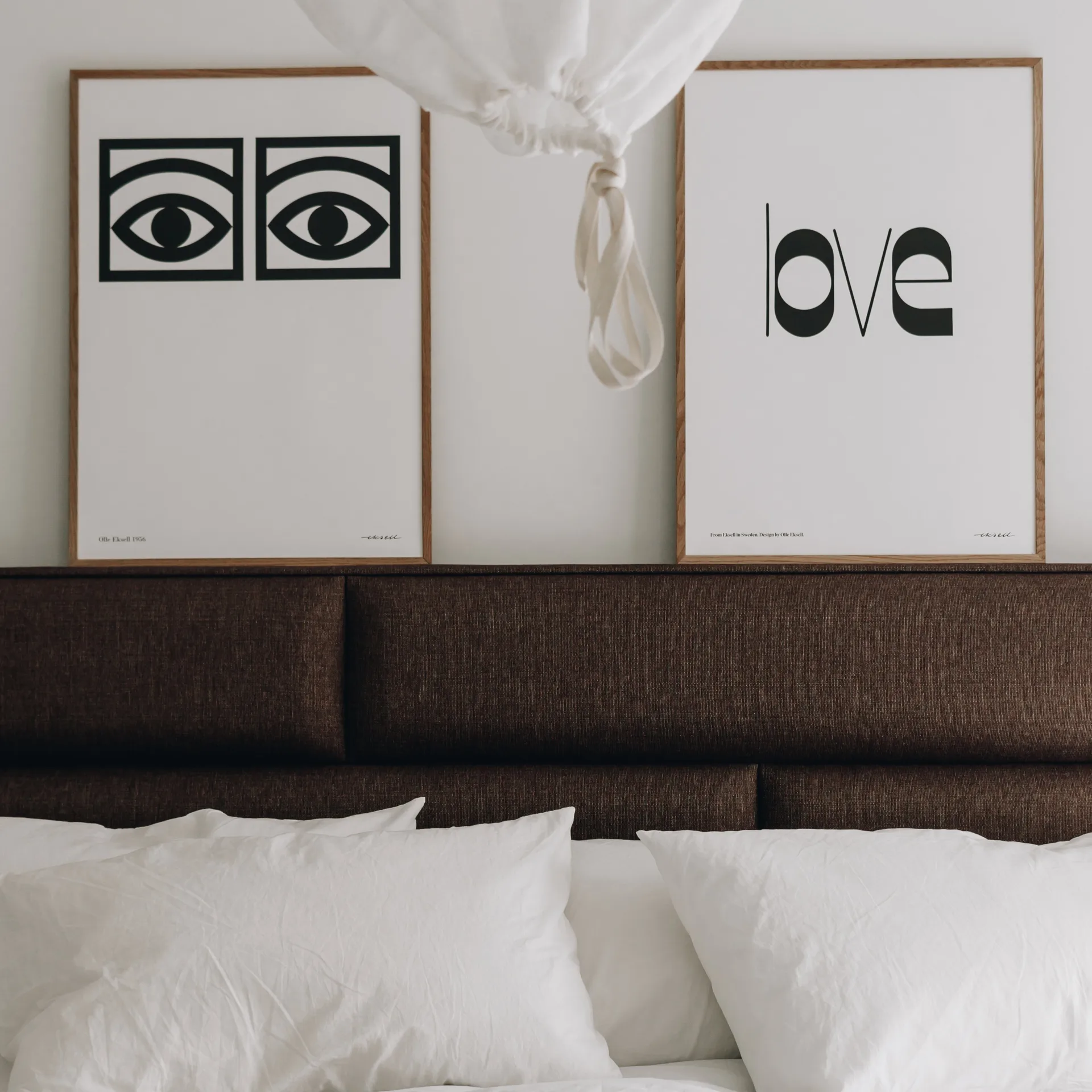 Poster un oeil Ögon , 50x70 cm Olle Eksell