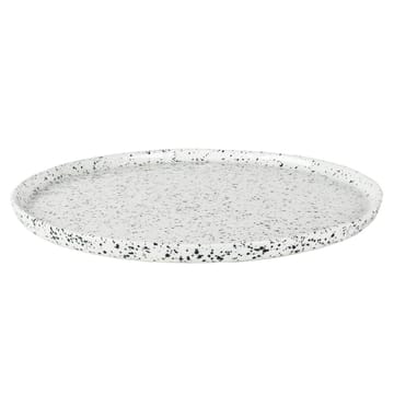 Assiette Poppi 21 cm - blanc-noir - Olsson & Jensen