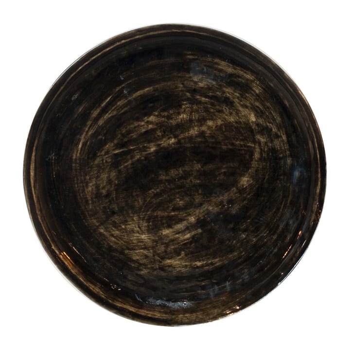 Assiette Yuki - Marron-noir - Olsson & Jensen