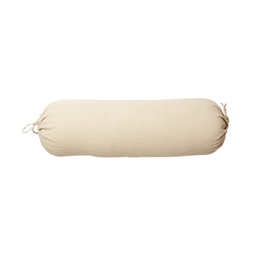 Olsson & Jensen Coussin cylindrique Livia bolster 20x60 cm Off-white