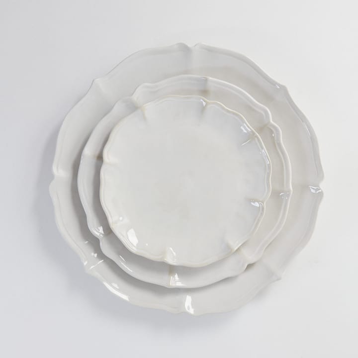 Grande assiette Judith Ø 34 cm, Blanc Olsson & Jensen