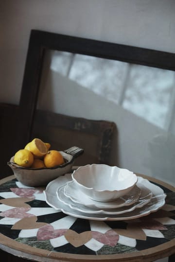 Grande assiette Judith Ø 34 cm - Blanc - Olsson & Jensen