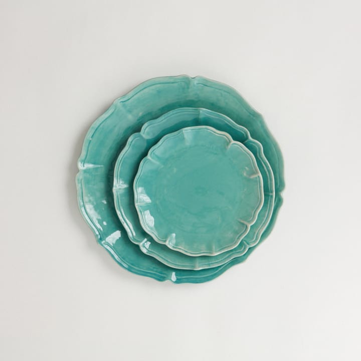 Grande assiette Judith Ø 34 cm - Turquoise - Olsson & Jensen