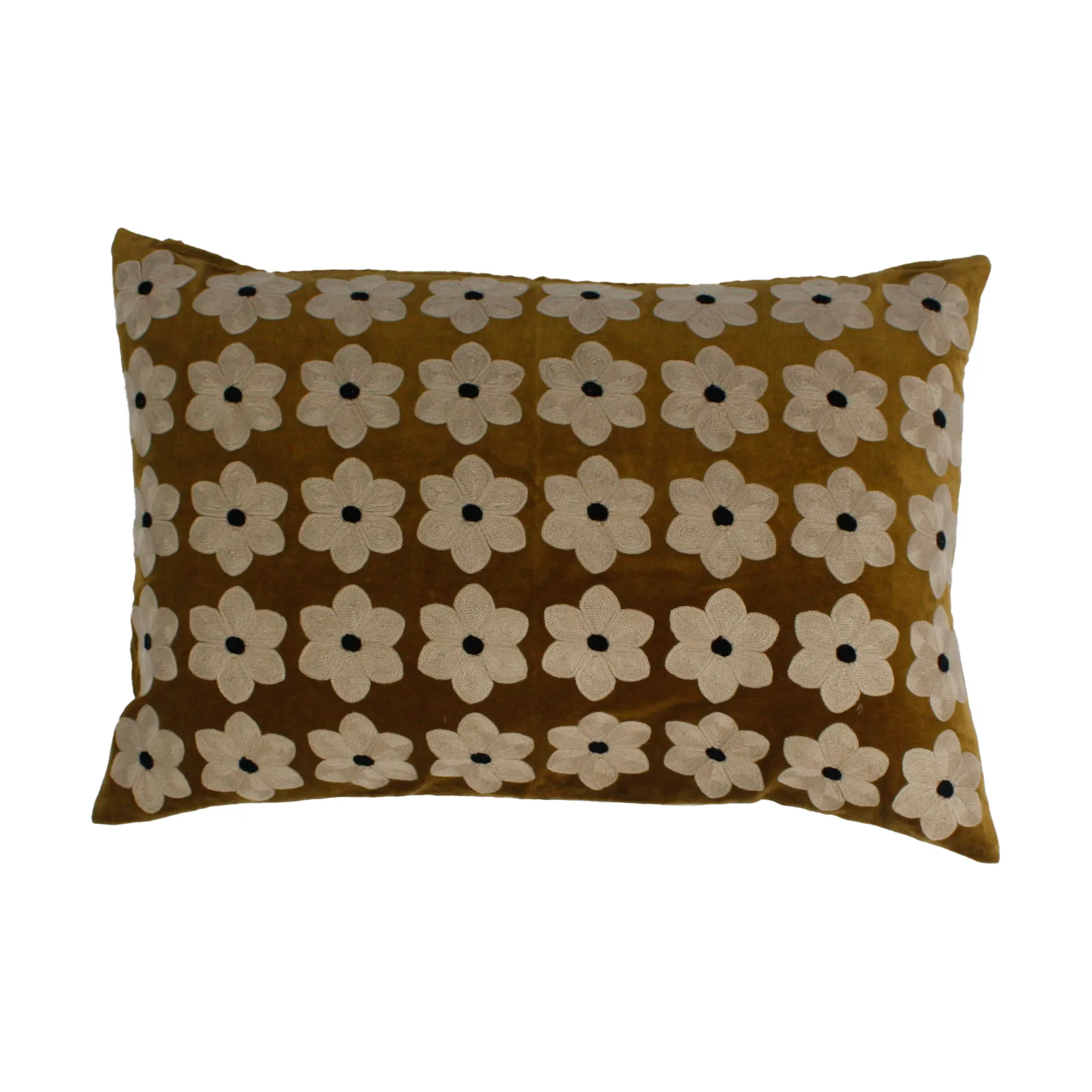 Housse de coussin Daisy 40x60 cm, Cognac Olsson & Jensen