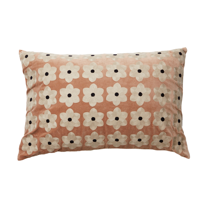 Olsson & Jensen Housse de coussin Daisy 40x60 cm Vieux rose