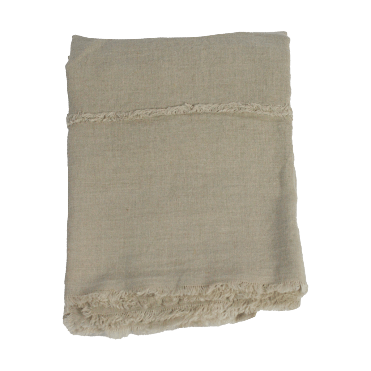 Olsson & Jensen Nappe en lin Monique 150x300 Beige | Design Scandinave | Nappes | Beige