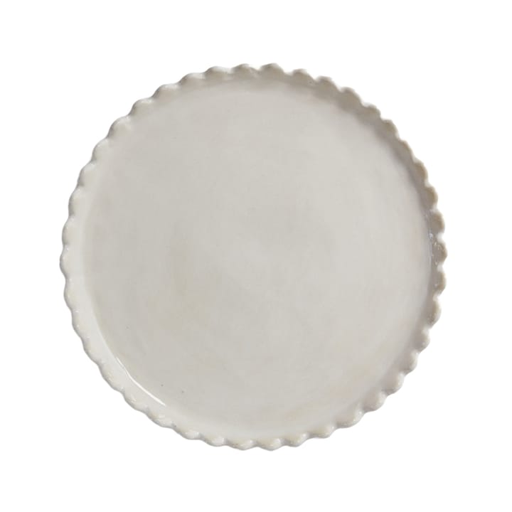 Petite assiette Edda 22 cm - Blanc - Olsson & Jensen