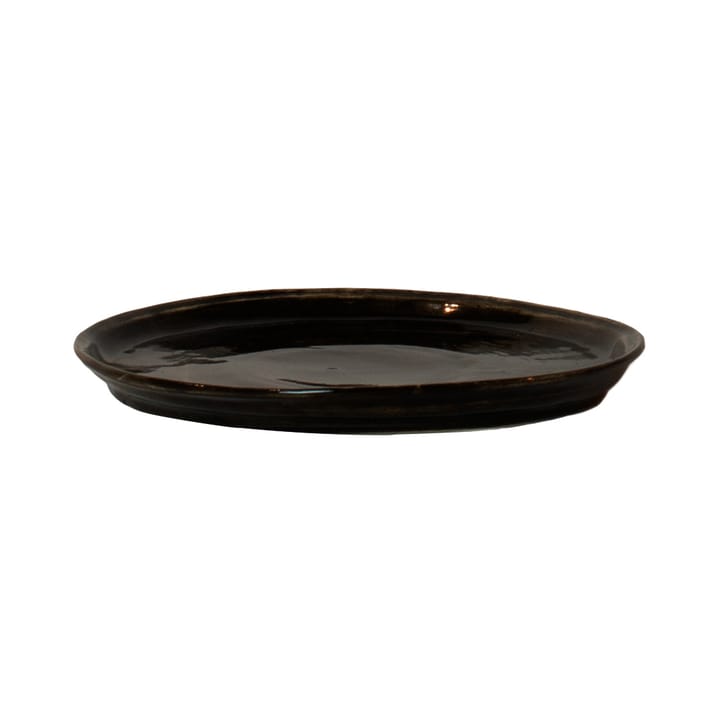 Petite assiette Yuki, Marron-noir Olsson & Jensen