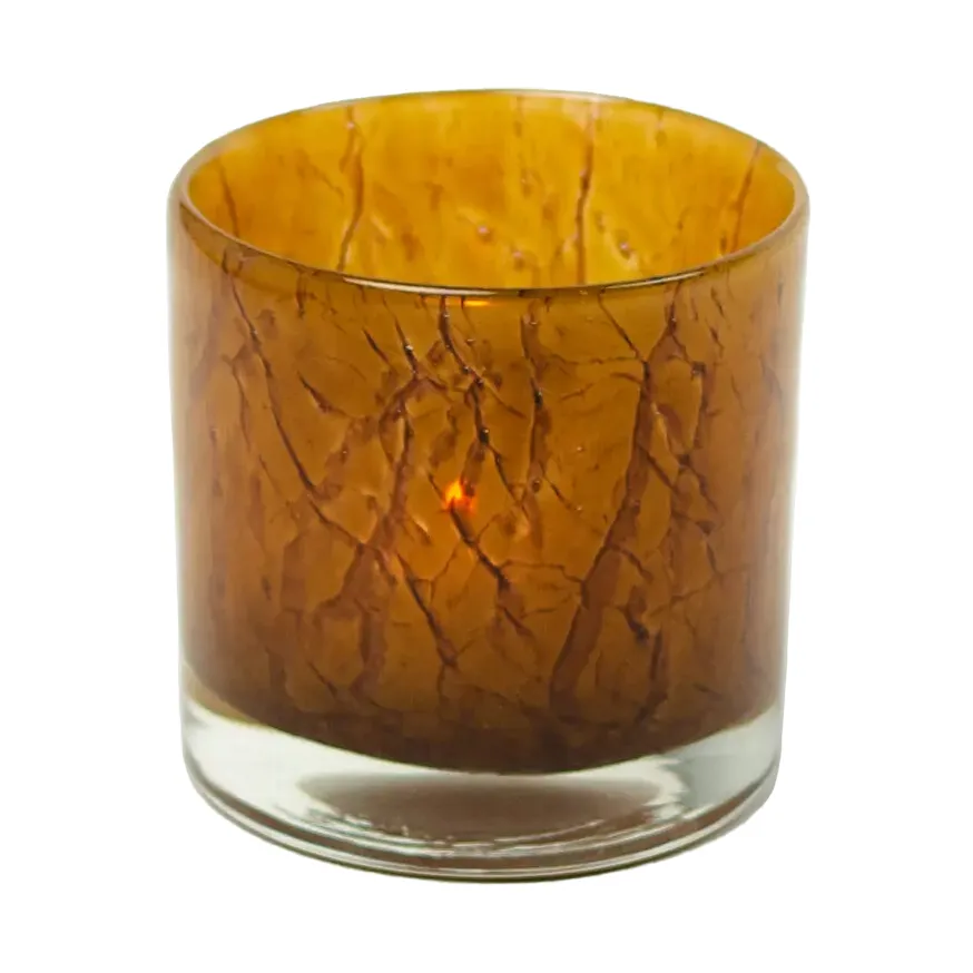 Photophore Etna Ø10 cm, Brun clair Olsson & Jensen