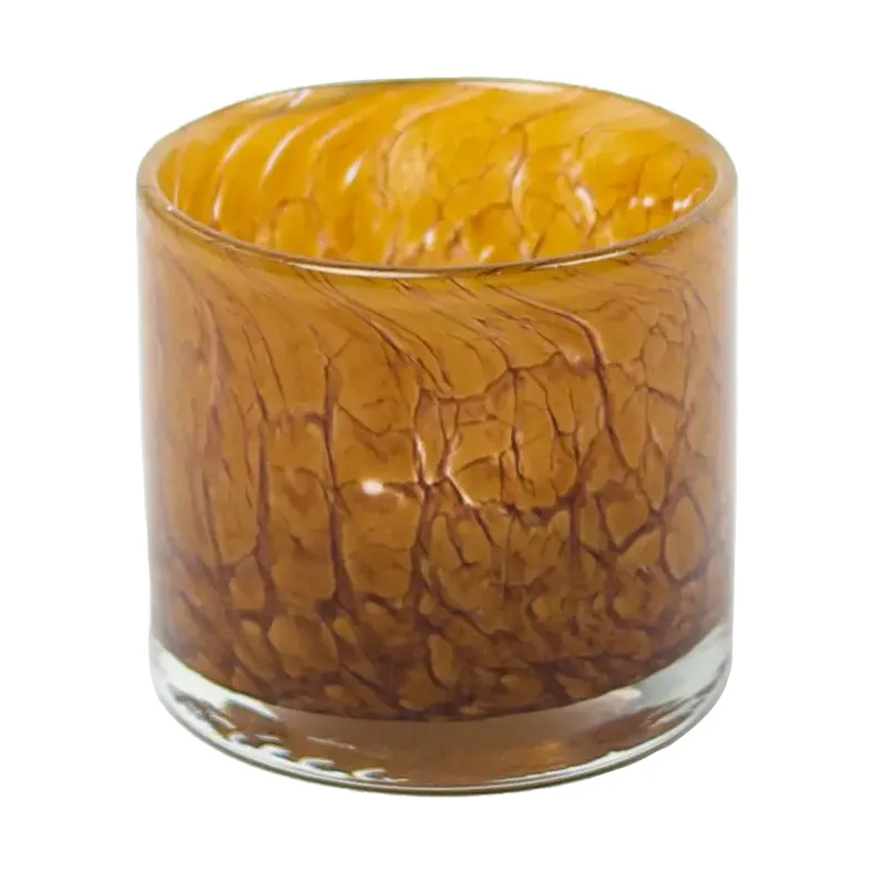 Photophore Etna Ø8 cm, Marron clair Olsson & Jensen