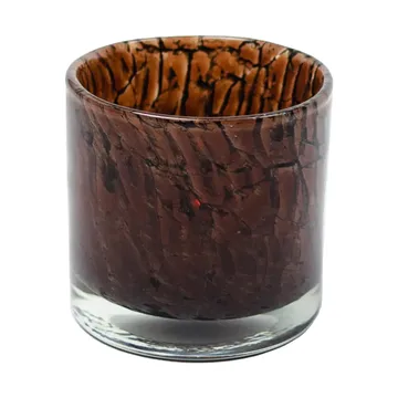 Photophore Fuji Ø10 cm - Brun foncé - Olsson & Jensen