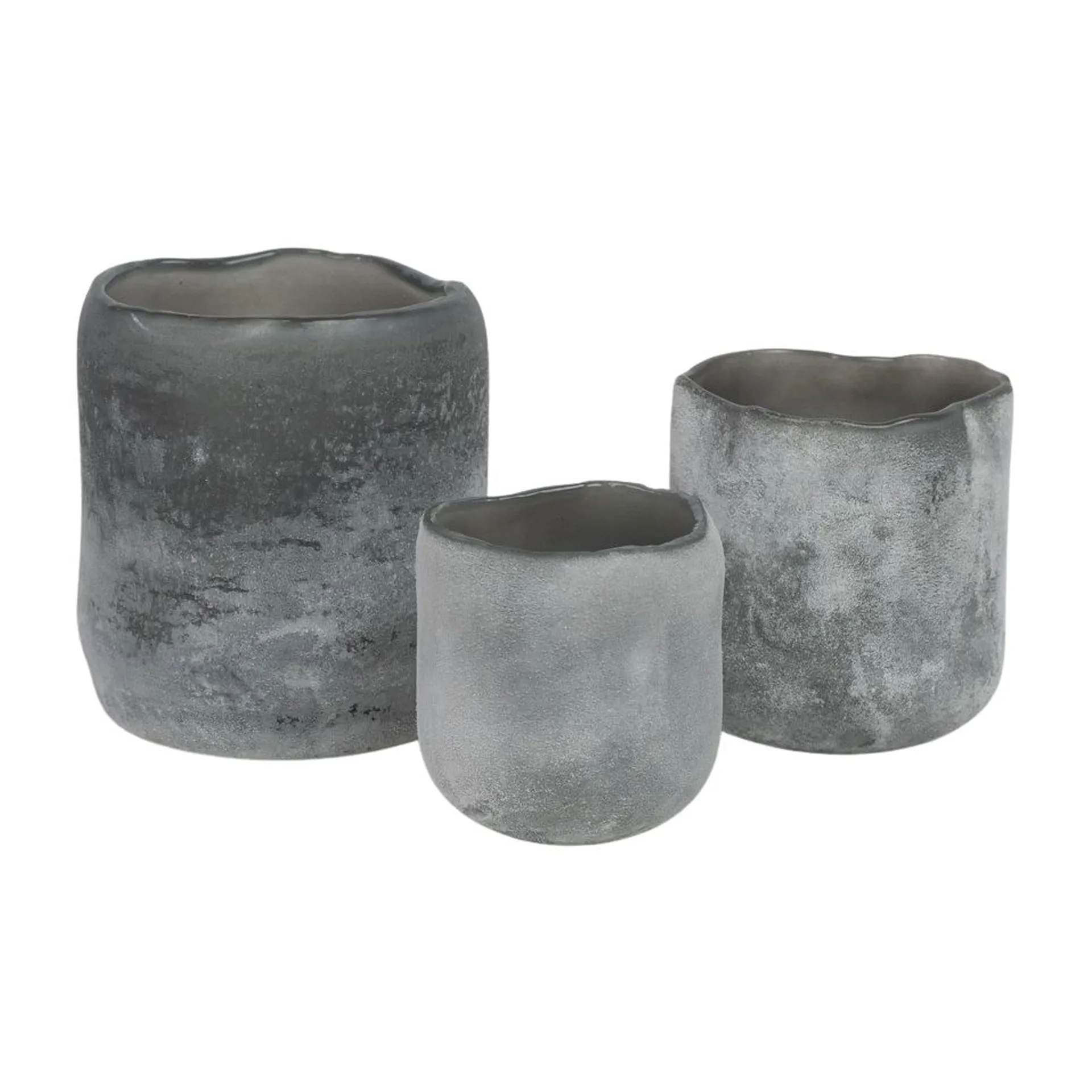 Photophore Halde 8 cm, Gris Olsson & Jensen