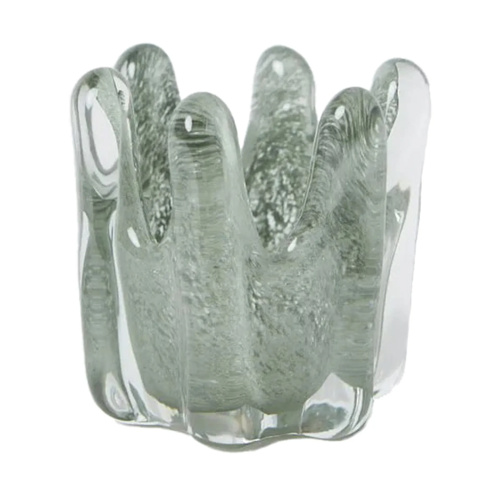 Photophore Helix Ø 14 cm, Vert mousse Olsson & Jensen