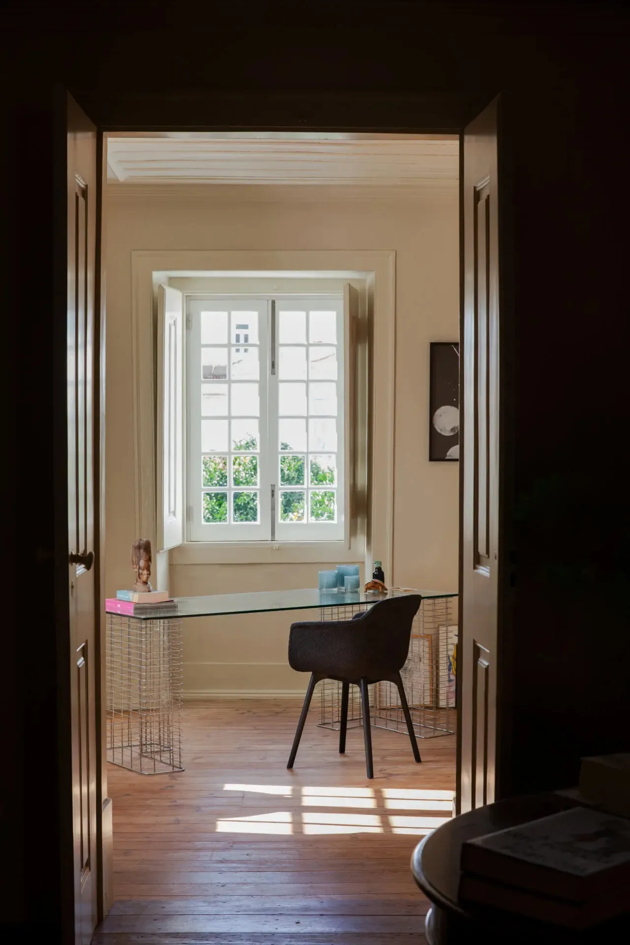 Photophore Nilla 10 cm, Bleu clair Olsson & Jensen