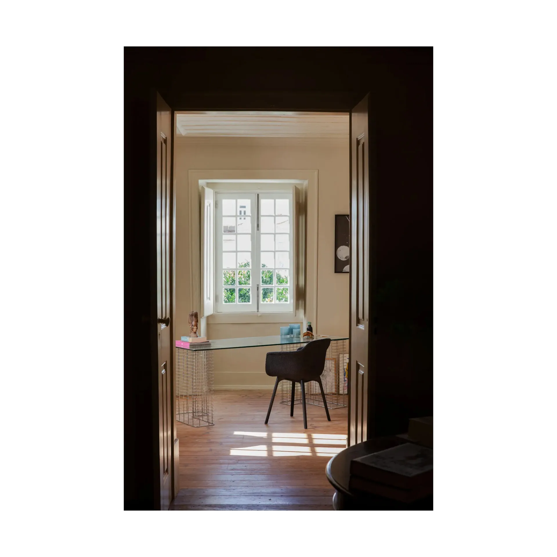 Photophore Nilla 12 cm, Bleu clair Olsson & Jensen