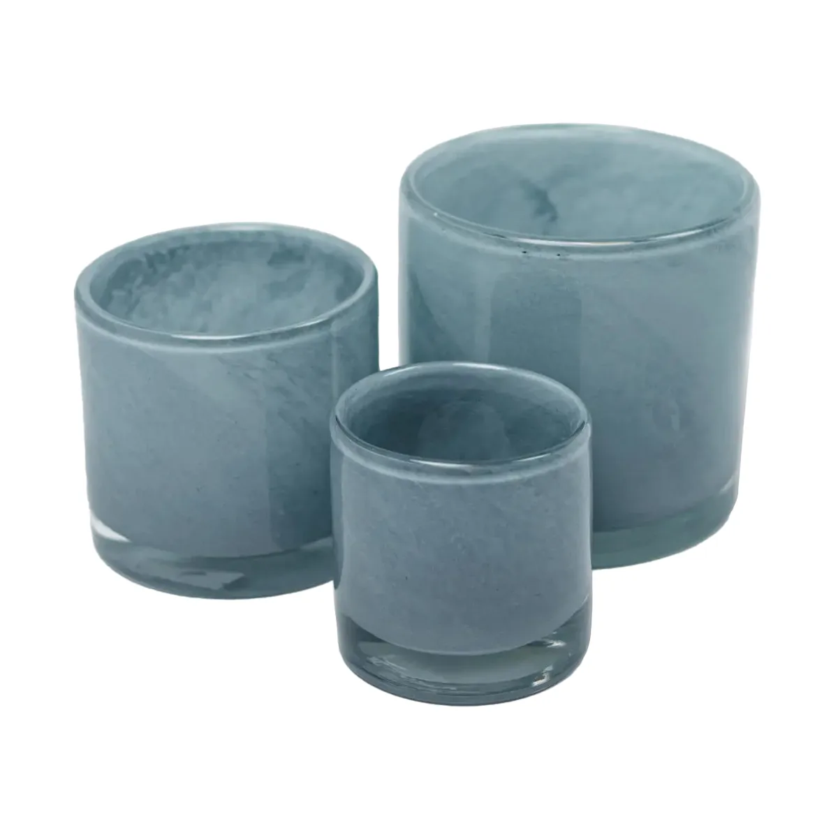 Photophore Nilla 12 cm, Bleu clair Olsson & Jensen