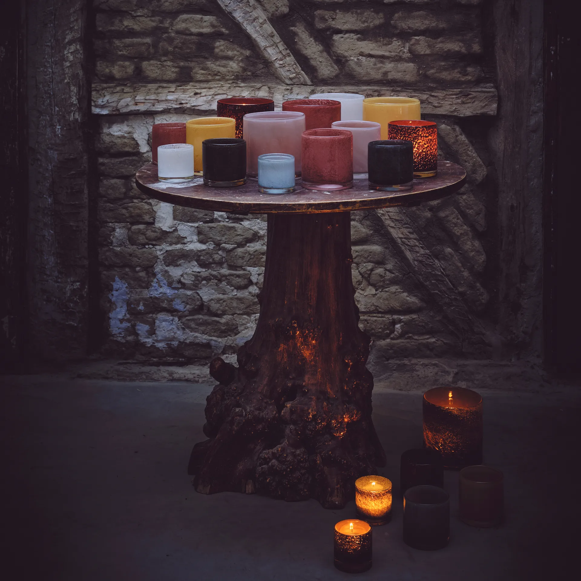 Photophore Nilla 8 cm, Blanc Olsson & Jensen