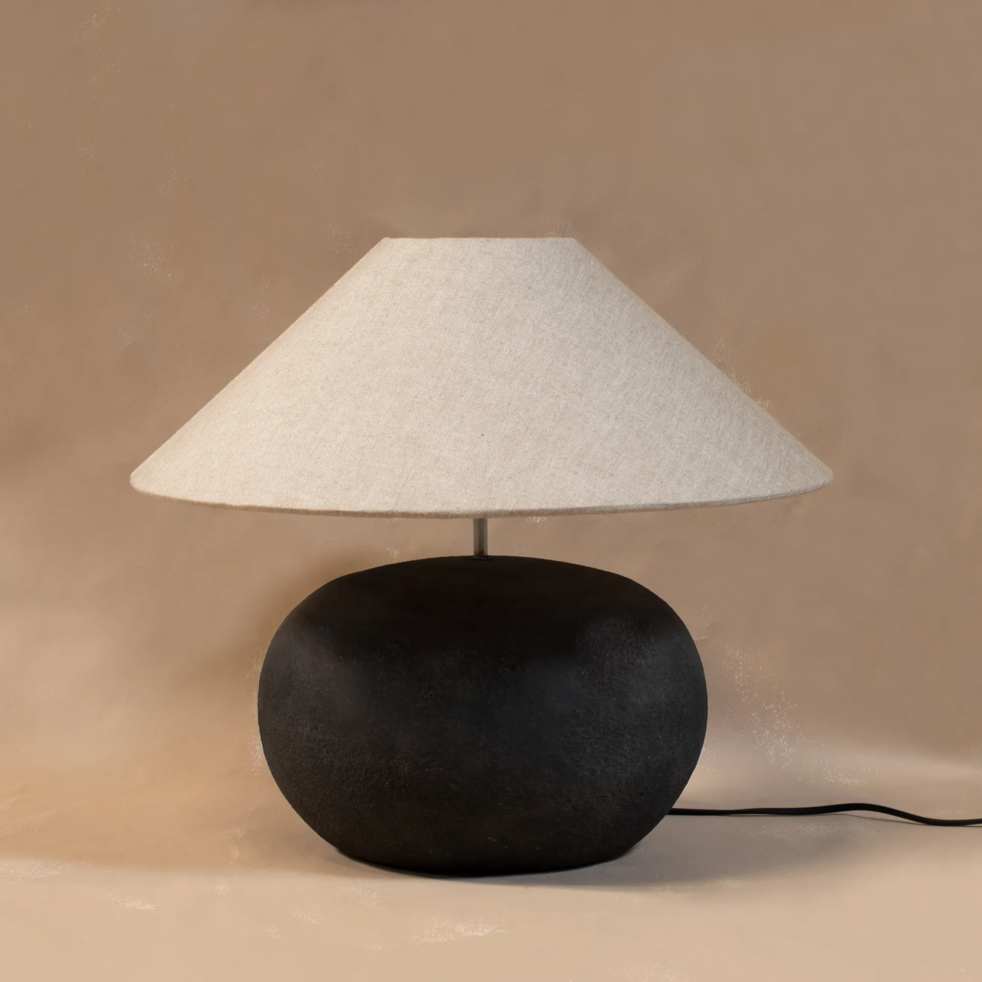 Pied pour lampe Bellac 30,5 cm, Noir Olsson & Jensen