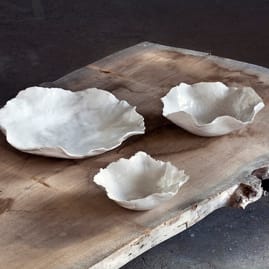 Plat en porcelaine Olsson & Jensen, petit Olsson & Jensen