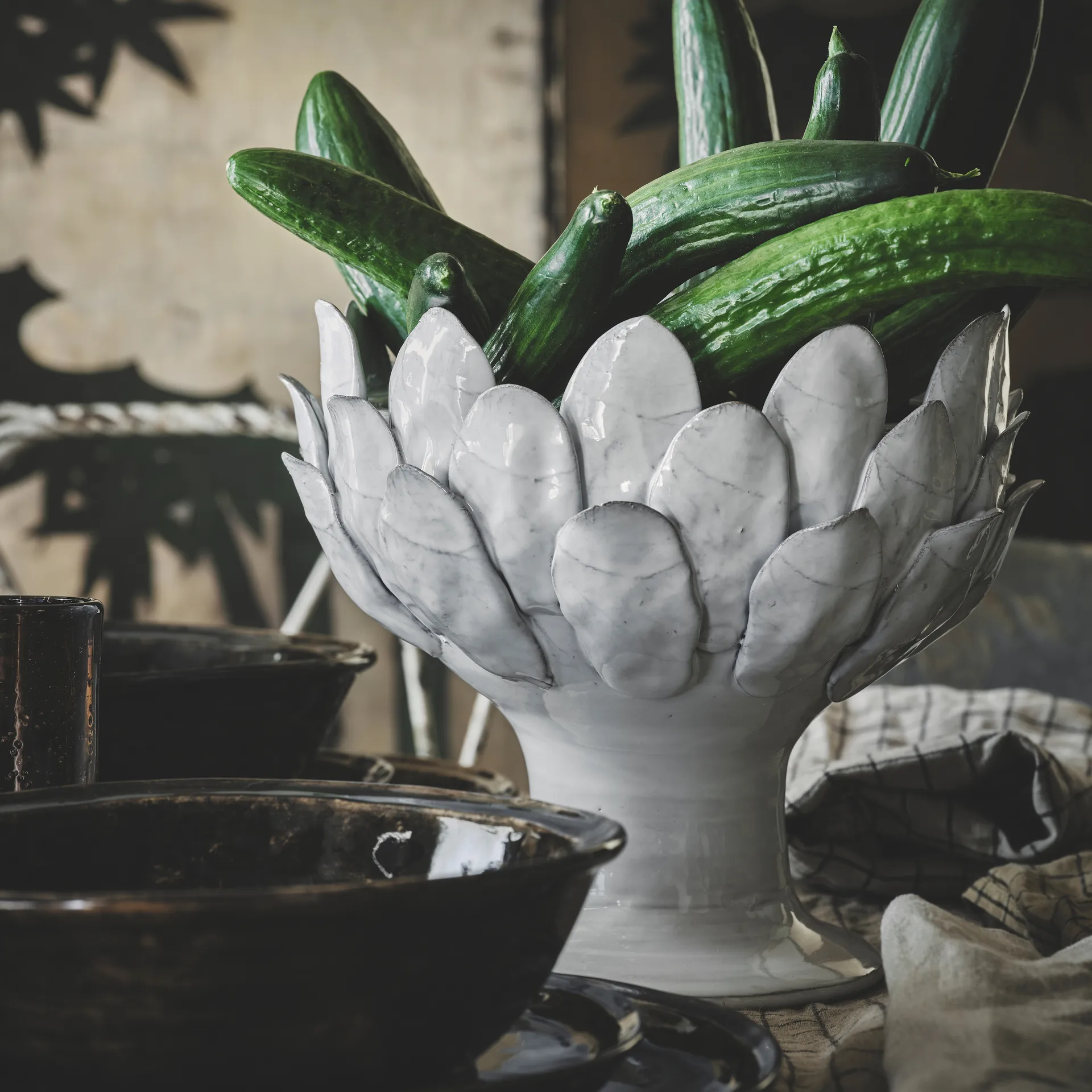 Pot Marielle Petit Ø23,5 cm, Blanc Olsson & Jensen